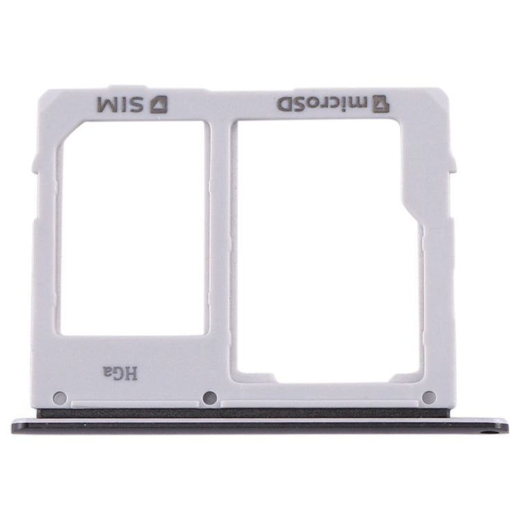 For Samsung Galaxy Tab S5e SM-T725 SIM Card Tray + Micro SD Card Tray (Black) - Card Socket by PMC Jewellery | Online Shopping South Africa | PMC Jewellery | Buy Now Pay Later Mobicred