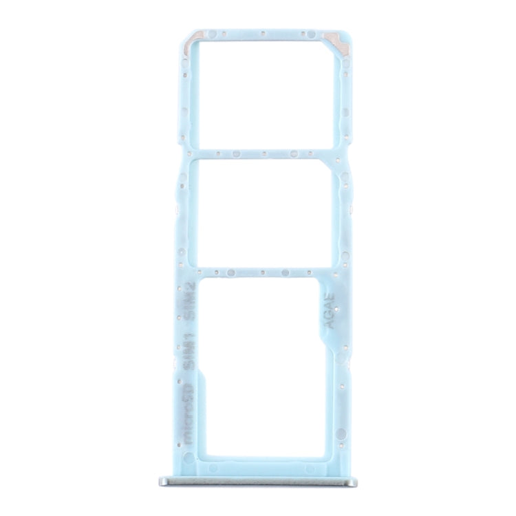 For Samsung Galaxy A71 SIM Card Tray + SIM Card Tray + Micro SD Card Tray (Blue) - free shipping - PMc TechLife - Order now!