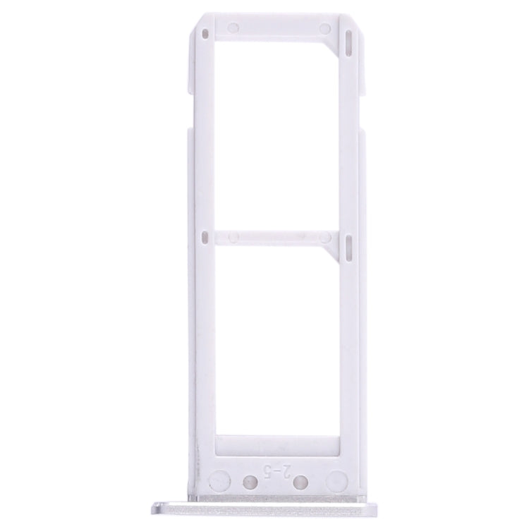 For Galaxy S6 Edge plus / S6 Edge+ 2 SIM Card Tray (Silver) - free shipping - PMc TechLife - Order now!