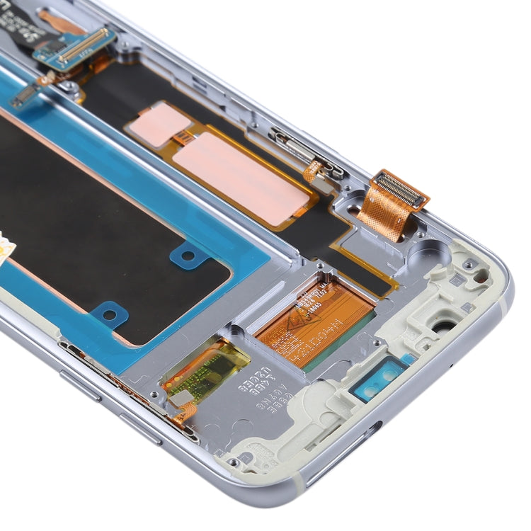 Original Super AMOLED Material LCD Screen and Digitizer Full Assembly(with Frame / Charging Port Flex Cable / Power Button Flex Cable / Volume Button Flex Cable) for Galaxy S7 Edge / G935F / G935FD(Black) - free shipping - PMc TechLife - Order now!