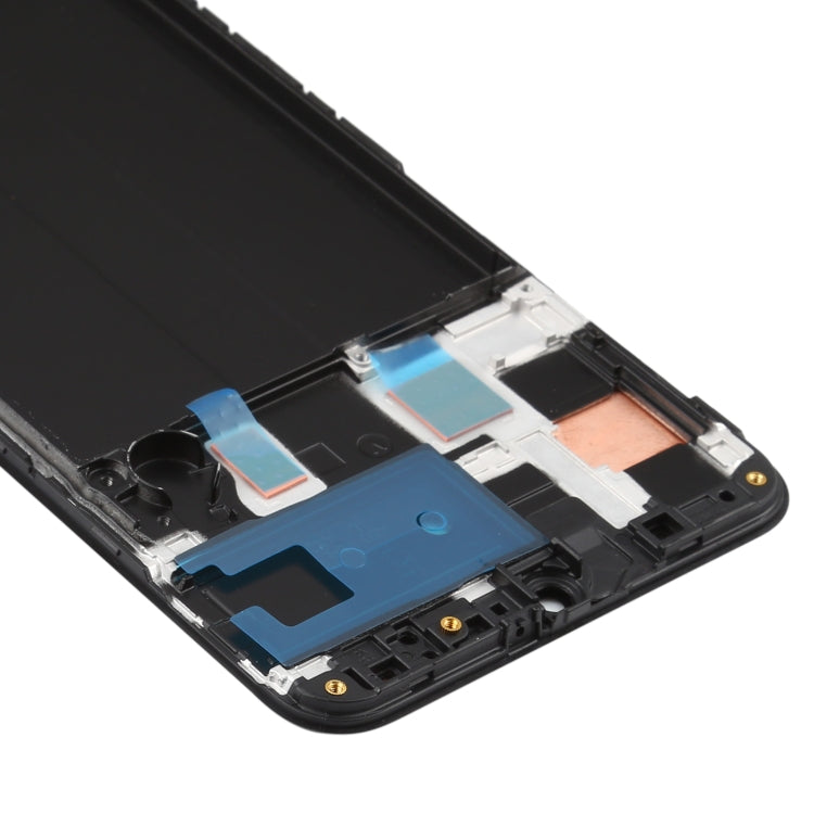 Original Super AMOLED LCD Screen  for Galaxy A50 Digitizer Full Assembly with Frame(Black) - free shipping - PMc TechLife - Order now!
