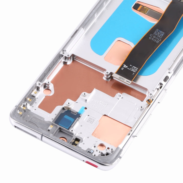 Original Super AMOLED LCD Screen for Samsung Galaxy S20 Ultra 4G/S20 Ultra 5G Digitizer Full Assembly with Frame (Silver) - free shipping - PMC TechLife - Order now!
