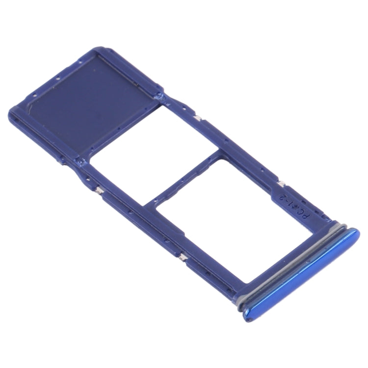 For Samsung Galaxy A9 (2018) SM-A920 SIM Card Tray + Micro SD Card Tray (Blue) - free shipping - PMc TechLife - Order now!