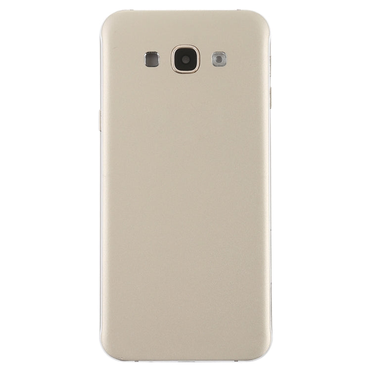 For Galaxy A8 Back Cover with Side Keys & Camera Lens (Gold) - free shipping - PMc TechLife - Order now!