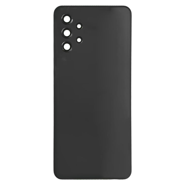 For Samsung Galaxy A32 5G Battery Back Cover with Camera Lens Cover(Black) - free shipping - PMc TechLife - Order now!