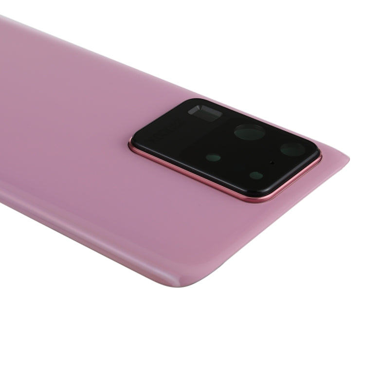 For Samsung Galaxy S20 Ultra Battery Back Cover with Camera Lens Cover (Pink) - free shipping - PMc TechLife - Order now!