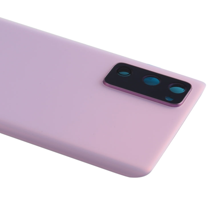 For Samsung Galaxy S20 FE Battery Back Cover with Camera Lens Cover (Purple) - free shipping - PMc TechLife - Order now!