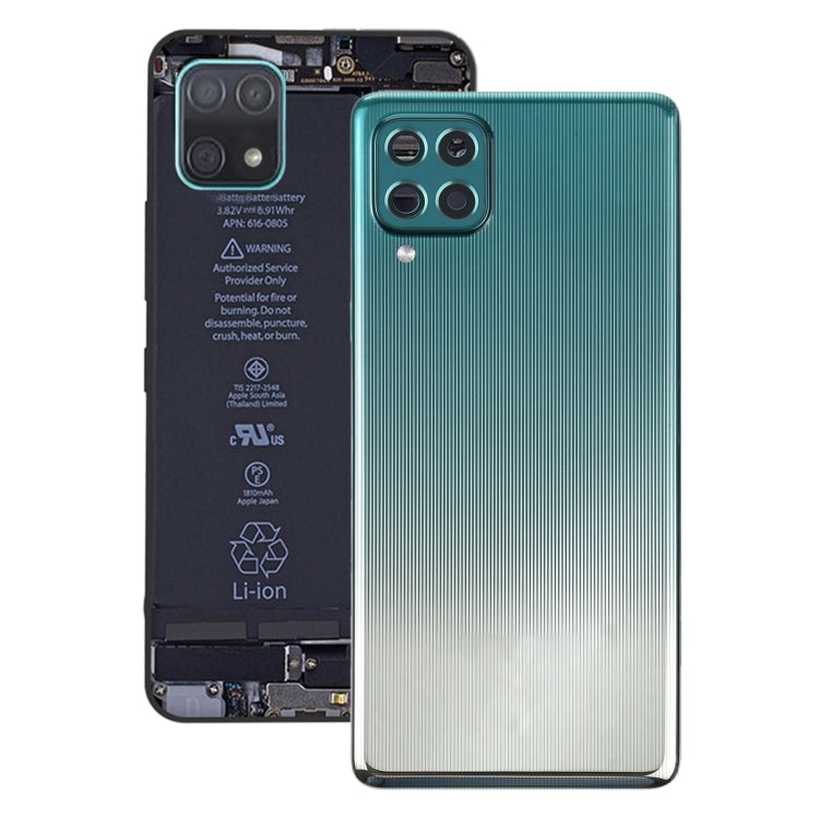 For Samsung Galaxy F62 SM-E625F Battery Back Cover (Green) - Back Cover by PMC Jewellery | Online Shopping South Africa | PMC Jewellery | Buy Now Pay Later Mobicred