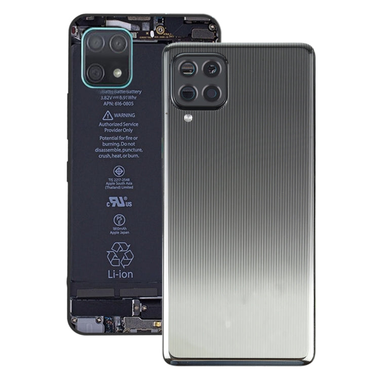 For Samsung Galaxy F62 SM-E625F Battery Back Cover (Grey) - Back Cover by PMC Jewellery | Online Shopping South Africa | PMC Jewellery | Buy Now Pay Later Mobicred