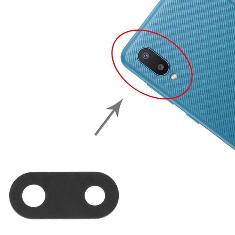 For Samsung Galaxy M02 SM-M022 10pcs Back Camera Lens - free shipping - PMc TechLife - Order now!