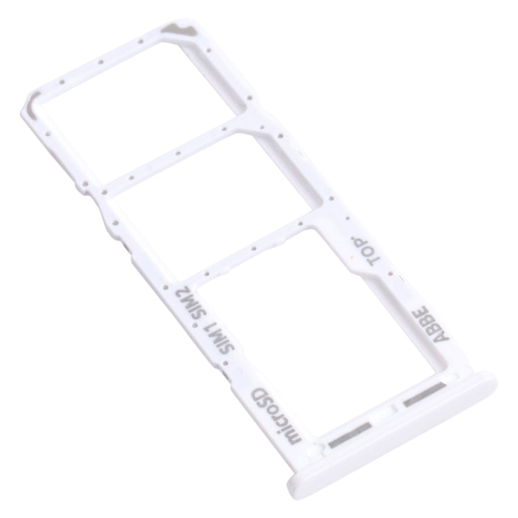 For Samsung Galaxy A22 SM-A225 SIM Card Tray + SIM Card Tray + Micro SD Card Tray (Silver) - free shipping - PMc TechLife - Order now!