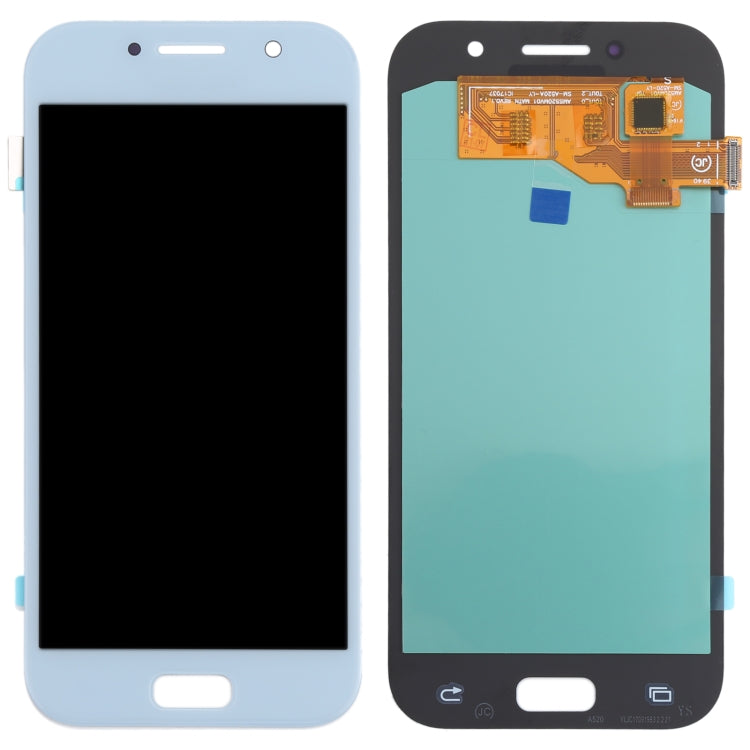 OLED LCD Screen for Samsung Galaxy A5 (2017) SM-A520 With Digitizer Full Assembly (Blue) - free shipping - PMc TechLife - Order now!