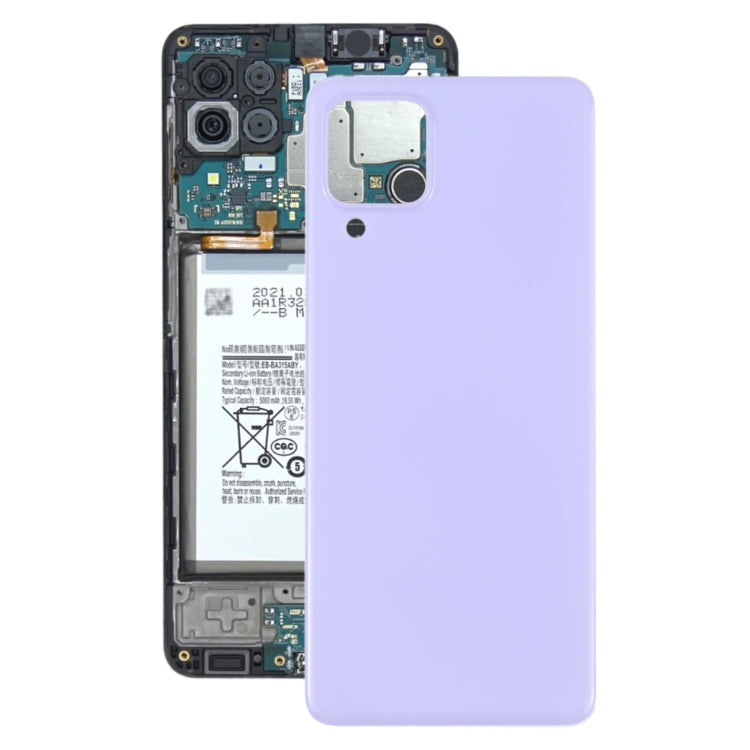 For Samsung Galaxy A22 SM-A225F Battery Back Cover (Purple) - free shipping - PMc TechLife - Order now!
