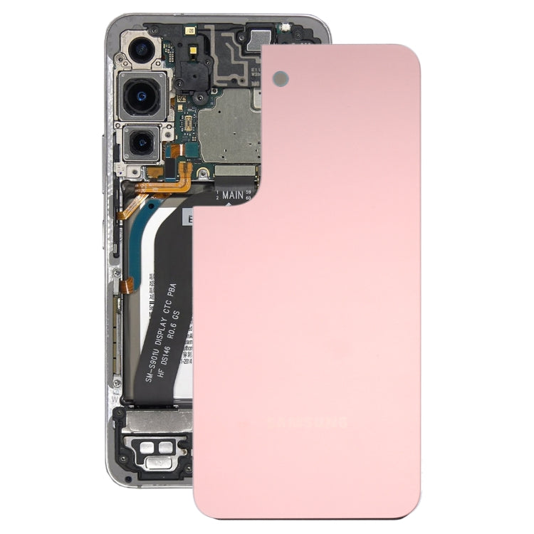 For Samsung Galaxy S22 Battery Back Cover (Rose Gold) - Back Cover by PMC Jewellery | Online Shopping South Africa | PMC Jewellery | Buy Now Pay Later Mobicred