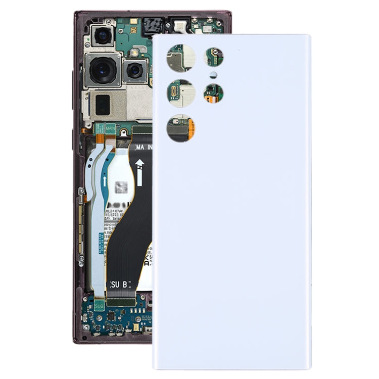 For Samsung Galaxy S22 Ultra Battery Back Cover (White) - free shipping - PMc TechLife - Order now!