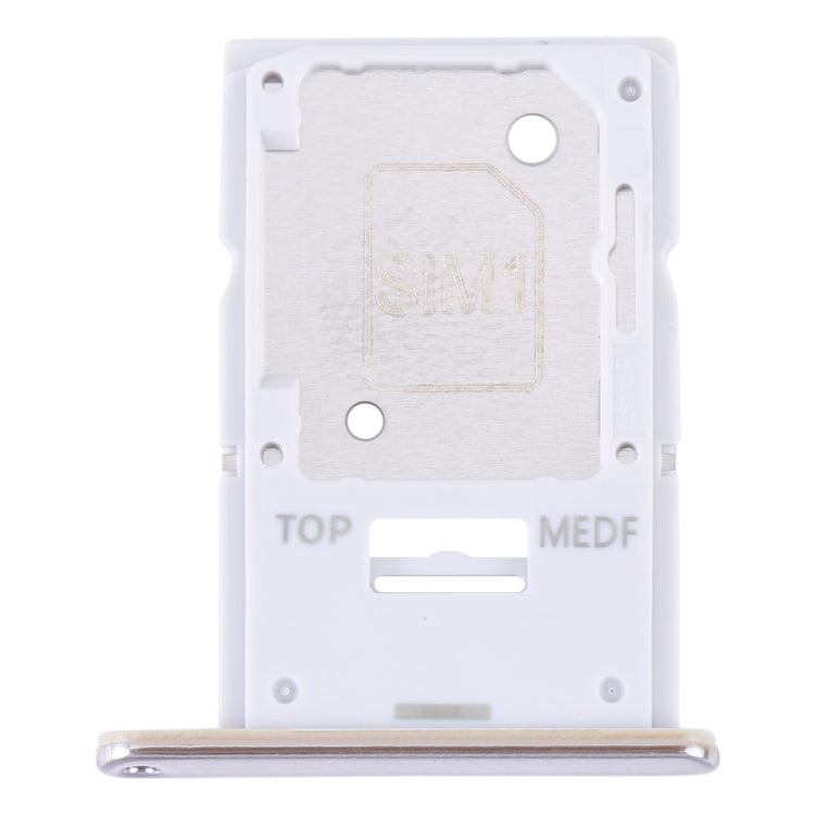 For Samsung Galaxy A54 SM-A546 Original SIM Card Tray + Micro SD Card Tray (Gold) - free shipping - PMc TechLife - Order now!