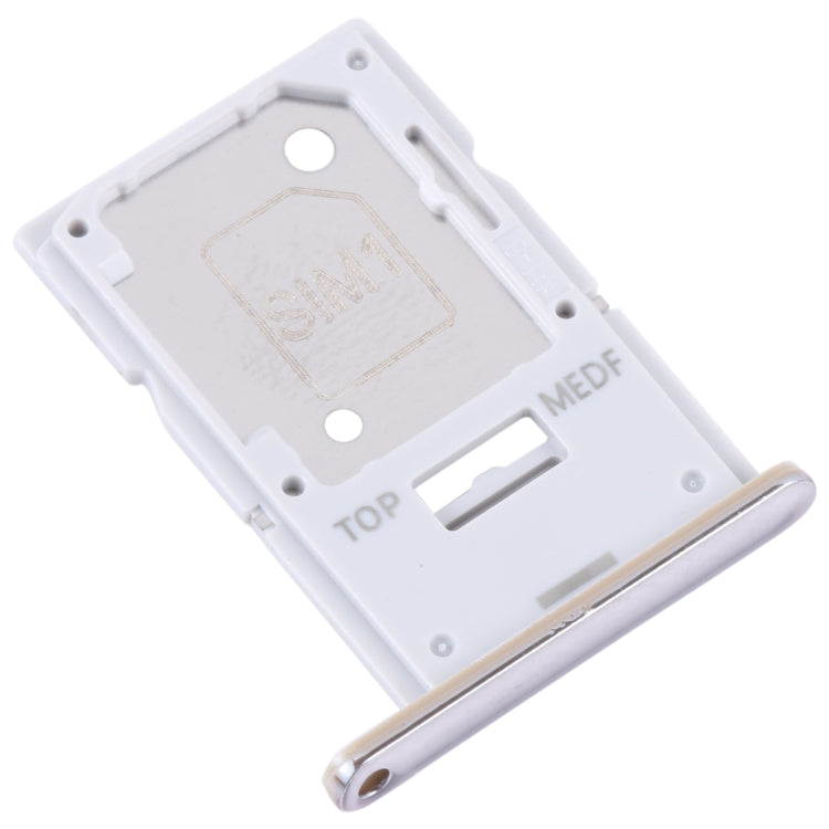For Samsung Galaxy A54 SM-A546 Original SIM Card Tray + Micro SD Card Tray (Gold) - free shipping - PMc TechLife - Order now!