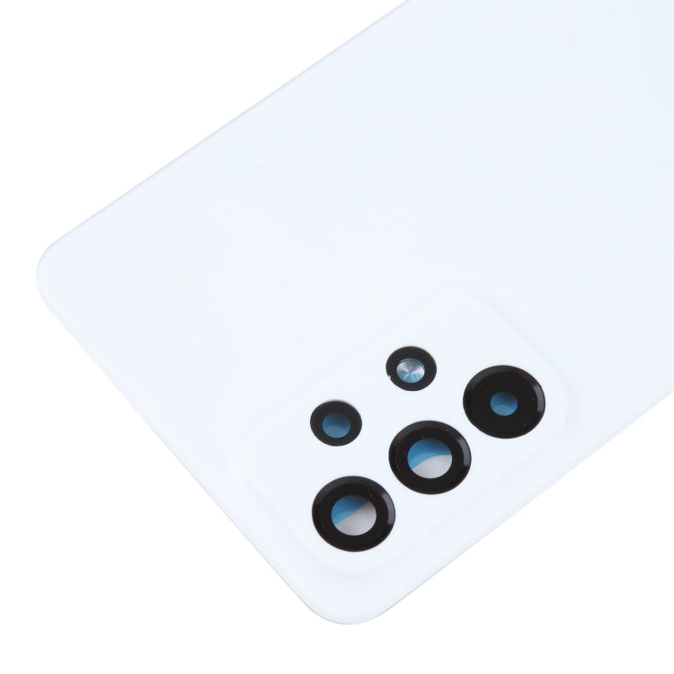 For Samsung Galaxy A53 5G SM-A536B Original Battery Back Cover with Camera Lens Cover(White) - free shipping - PMc TechLife - Order now!