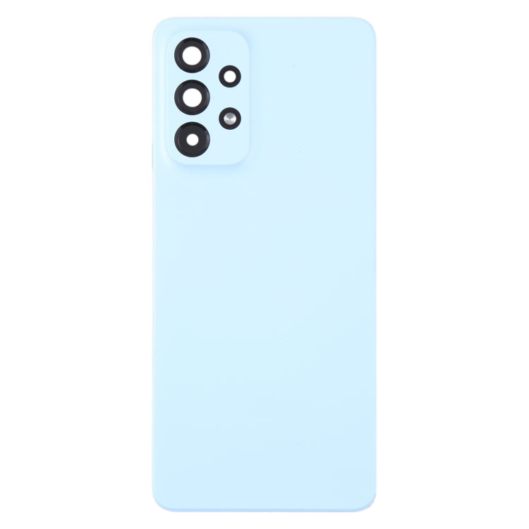 For Samsung Galaxy A33 5G SM-A336B Original Battery Back Cover with Camera Lens Cover(Blue) - free shipping - PMc TechLife - Order now!