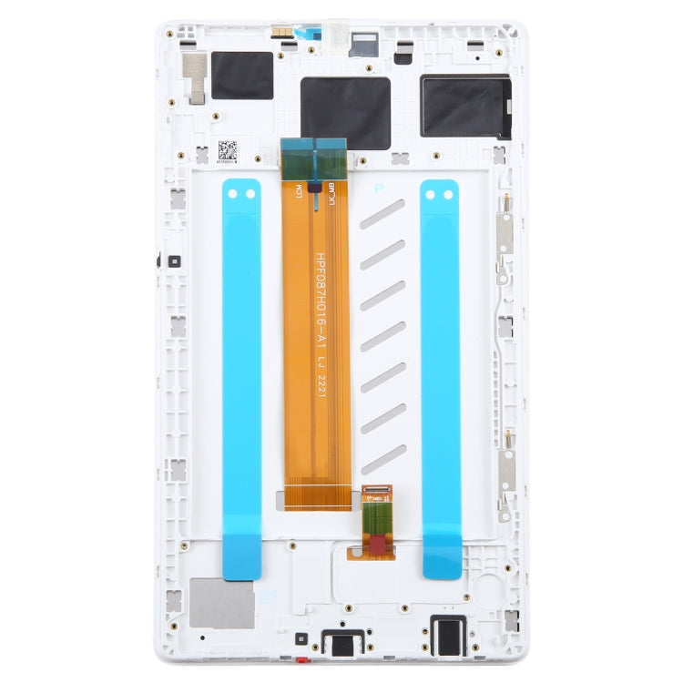 For Samsung Galaxy Tab A7 Lite SM-T225 LTE Edition Original LCD Screen Digitizer Full Assembly with Frame (White) - free shipping - PMc TechLife - Order now!