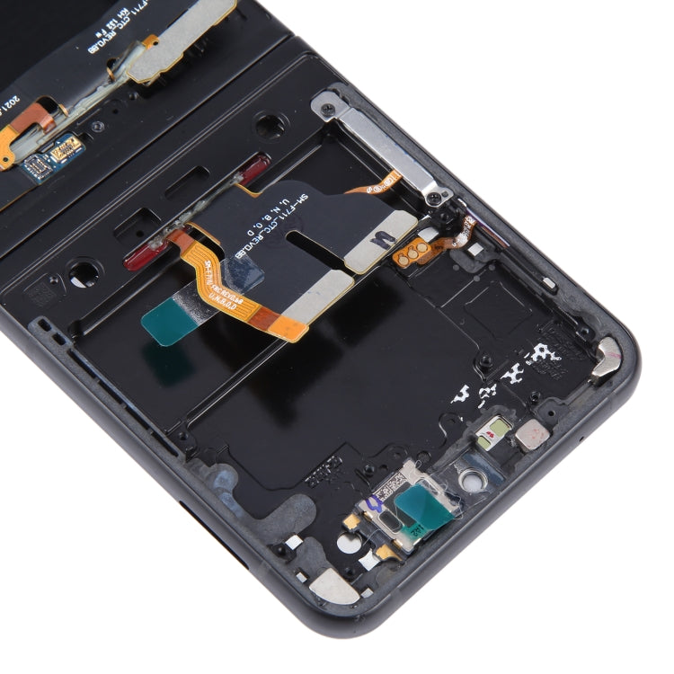 For Samsung Galaxy Z Flip3 SM-F711 Original LCD Screen Digitizer Full Assembly with Frame (Black) - free shipping - PMC TechLife - Order now!