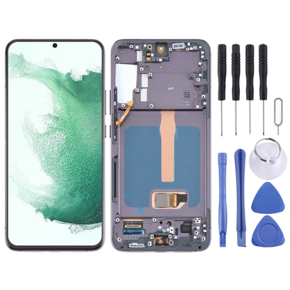 For Samsung Galaxy S22+ 5G SM-S906B Original LCD Screen Digitizer Full Assembly with Frame (Black) - LCD Screen by PMC Jewellery | Online Shopping South Africa | PMC Jewellery | Buy Now Pay Later Mobicred