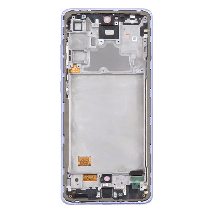 For Samsung Galaxy A72 4G SM-A725 6.43 inch Original LCD Screen Digitizer Full Assembly with Frame (Purple) - LCD Screen by PMC Jewellery | Online Shopping South Africa | PMC Jewellery | Buy Now Pay Later Mobicred