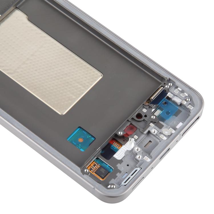 For Samsung Galaxy A56 SM-A566B Original LCD Screen Digitizer Full Assembly with Frame (Grey) - free shipping - PMc TechLife - Order now!