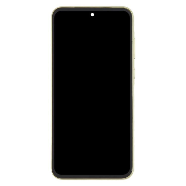 For Samsung Galaxy A35 SM-A356B Original LCD Screen Digitizer Full Assembly with Frame (Light Green) - free shipping - PMc TechLife - Order now!