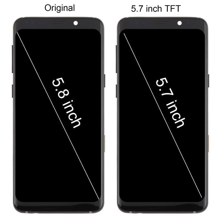 For Samsung Galaxy S9 SM-G960F 5.7 inch TFT LCD Screen Digitizer Full Assembly with Frame (Blue) - free shipping - PMC TechLife - Order now!