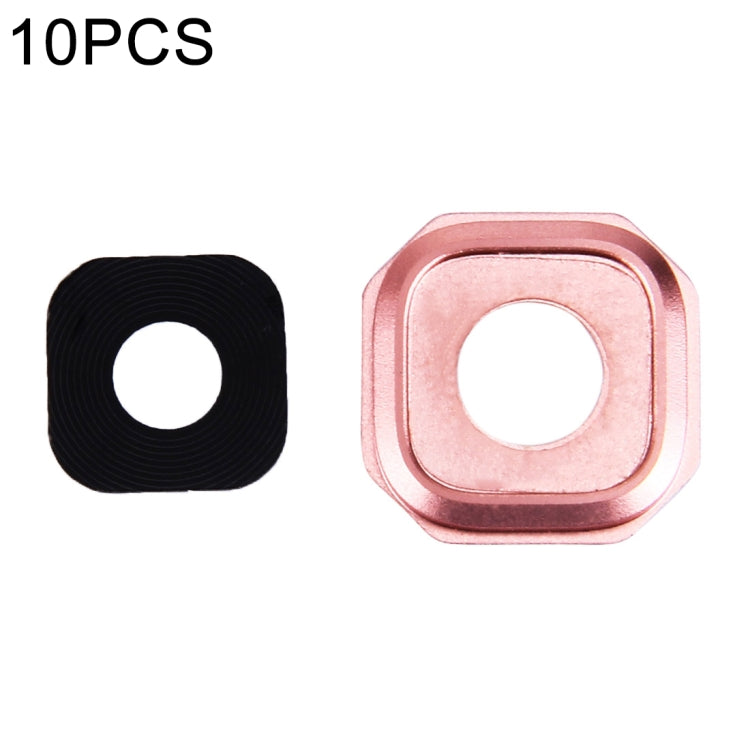 For Galaxy A5 (2016) / A510 10pcs Camera Lens Covers (Pink) - Camera by PMC Jewellery | Online Shopping South Africa | PMC Jewellery | Buy Now Pay Later Mobicred