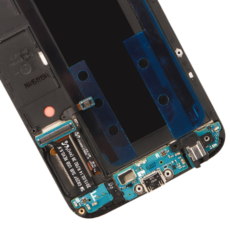 Original Super AMOLED LCD Screen For Samsung Galaxy S6 SM-G920F Digitizer Full Assembly with Frame (Gold) - free shipping - PMc TechLife - Order now!