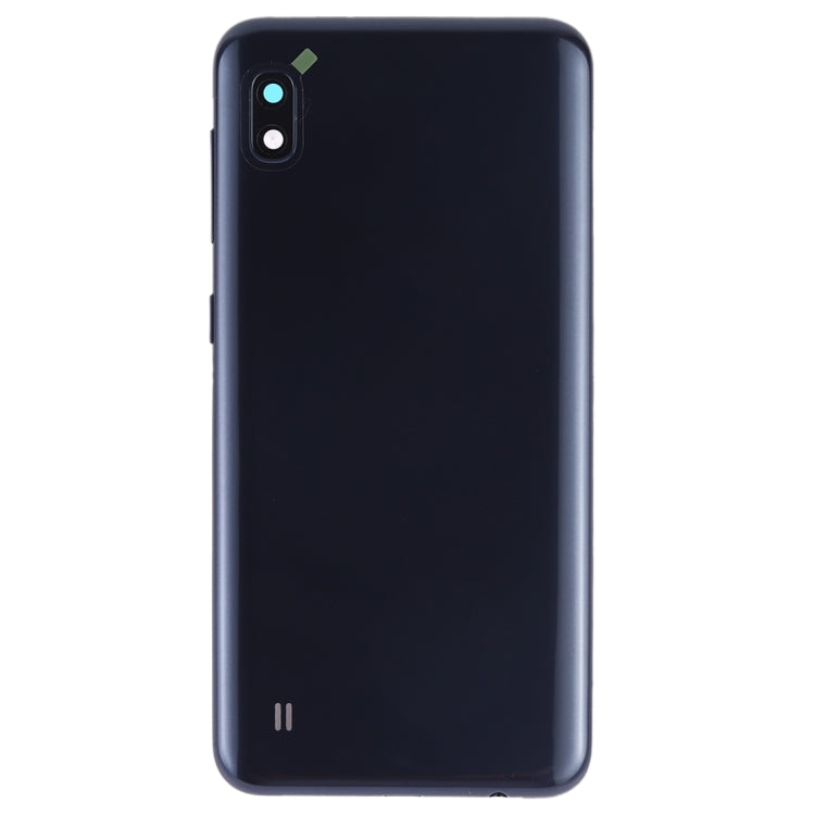 For Galaxy A10 SM-A105F/DS, SM-A105G/DS Battery Back Cover with Camera Lens & Side Keys (Black) - free shipping - PMc TechLife - Order now!