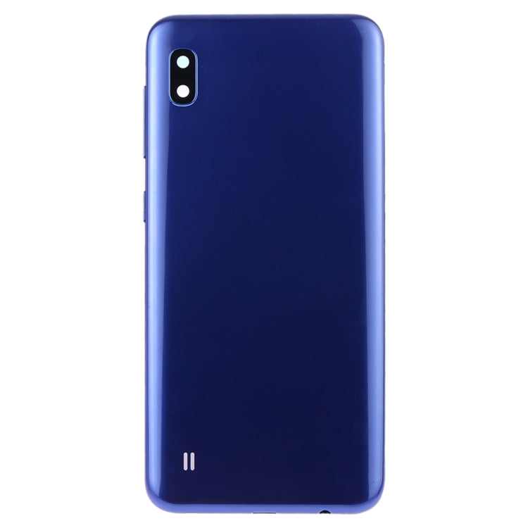 For Galaxy A10 SM-A105F/DS, SM-A105G/DS Battery Back Cover with Camera Lens & Side Keys (Blue) - free shipping - PMc TechLife - Order now!
