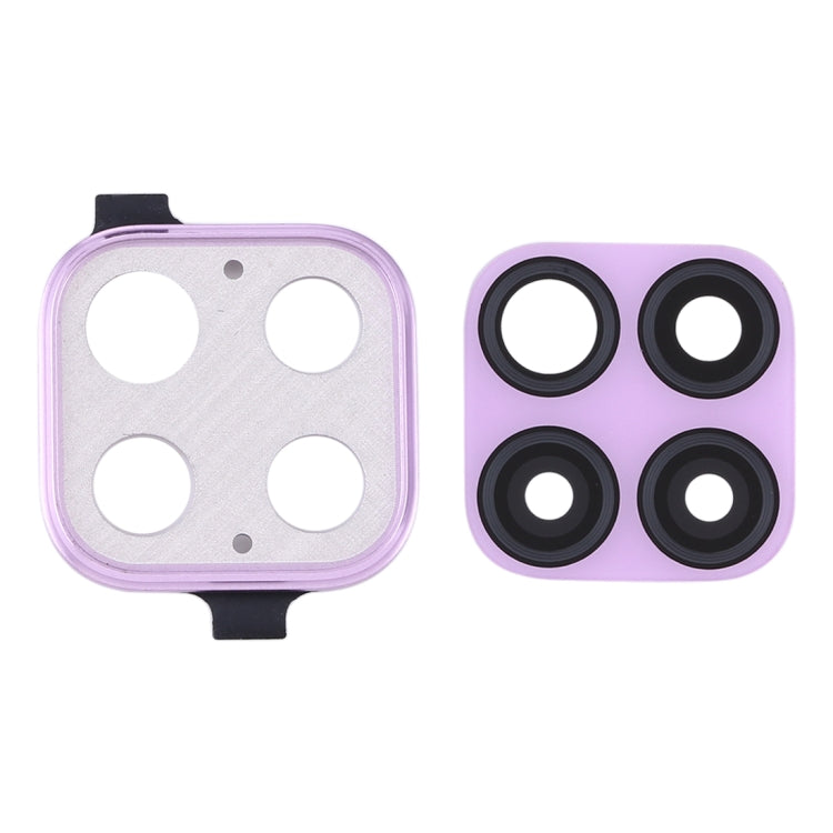 For Huawei Nova 6 SE  10pcs Camera Lens Cover (Purple) - Camera by PMC Jewellery | Online Shopping South Africa | PMC Jewellery | Buy Now Pay Later Mobicred