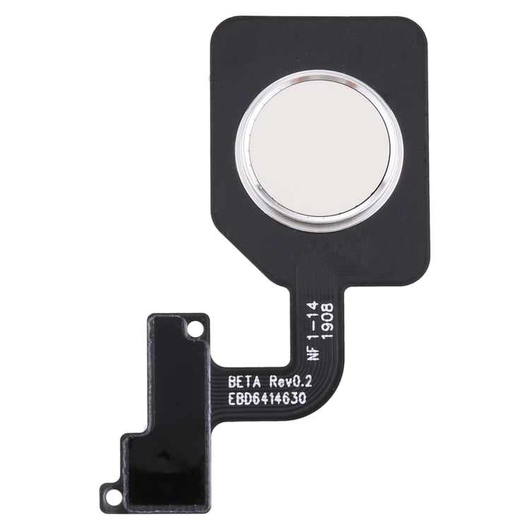 Fingerprint Sensor Flex Cable for LG G8s ThinQ LMG810 LM-G810 LMG810EAW (White) - For LG by PMC TechLife | Online Shopping South Africa | PMC TechLife | Buy Now Pay Later Mobicred