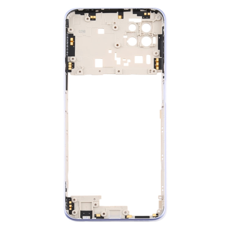 For OPPO A72 5G PDYM20 Middle Frame Bezel Plate (Purple) - Frame Bezel Plate by PMC Jewellery | Online Shopping South Africa | PMC Jewellery | Buy Now Pay Later Mobicred
