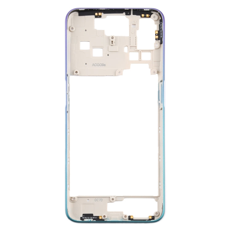 For OPPO A52 CPH2061 / CPH2069 (Global) / PADM00 / PDAM10 (China) Middle Frame Bezel Plate (Black) - Frame Bezel Plate by PMC TechLife | Online Shopping South Africa | PMC TechLife | Buy Now Pay Later Mobicred
