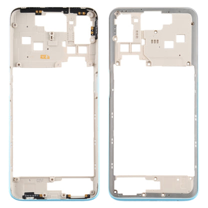 For OPPO A52 CPH2061 / CPH2069 (Global) / PADM00 / PDAM10 (China) Middle Frame Bezel Plate (White) - Frame Bezel Plate by PMC Jewellery | Online Shopping South Africa | PMC Jewellery