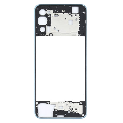 For OPPO Reno4 5G Back Housing Frame(Baby Blue) - Frame Bezel Plate by PMC Jewellery | Online Shopping South Africa | PMC Jewellery | Buy Now Pay Later Mobicred