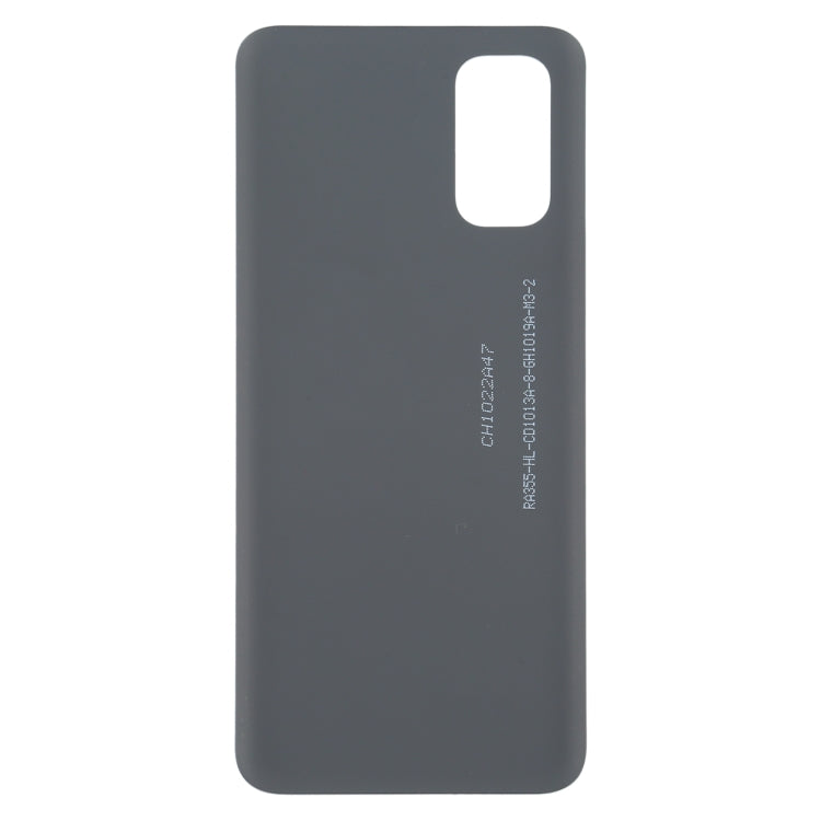 For OPPO Realme Q2 Battery Back Cover (Silver) - Back Cover by PMC Jewellery | Online Shopping South Africa | PMC Jewellery | Buy Now Pay Later Mobicred