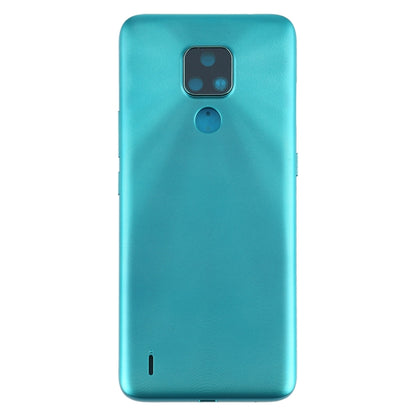 Original Battery Back Cover for Motorola Moto E7 (Green) - Back Cover by PMC Jewellery | Online Shopping South Africa | PMC Jewellery | Buy Now Pay Later Mobicred