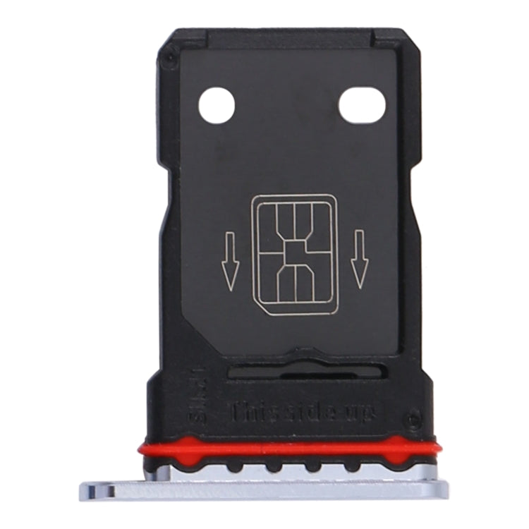 For OnePlus 9 Pro SIM Card Tray + SIM Card Tray (Silver) - Card Tray by PMc TechLife | Online Shopping South Africa | PMc TechLife | Buy Now Pay Later Mobicred