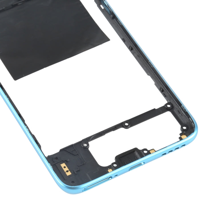 For OPPO Realme X7 Middle Frame Bezel Plate (Blue) - Frame Bezel Plate by PMC TechLife | Online Shopping South Africa | PMC TechLife | Buy Now Pay Later Mobicred