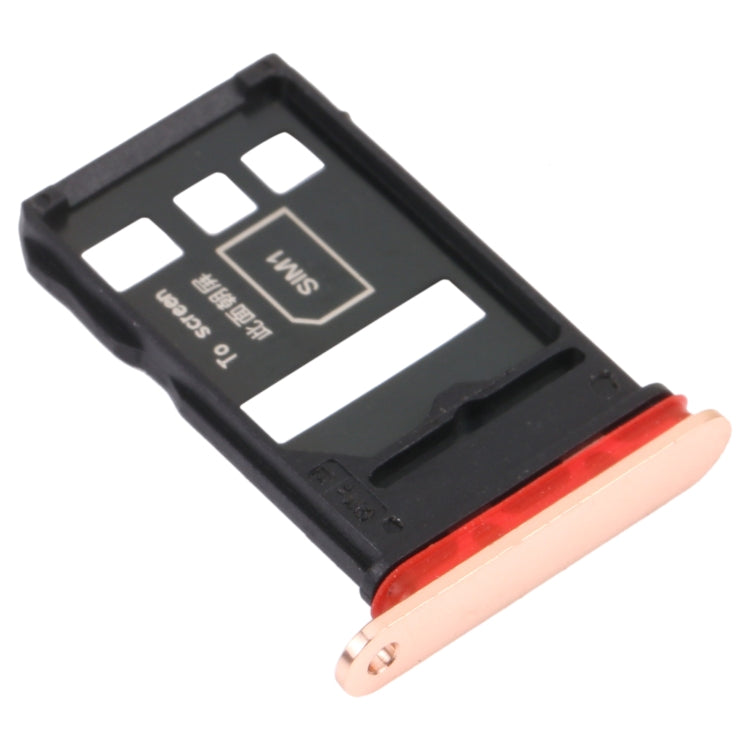 SIM Card Tray + SIM Card Tray for Honor V40 5G(Gold) - Card Socket by PMc TechLife | Online Shopping South Africa | PMc TechLife | Buy Now Pay Later Mobicred