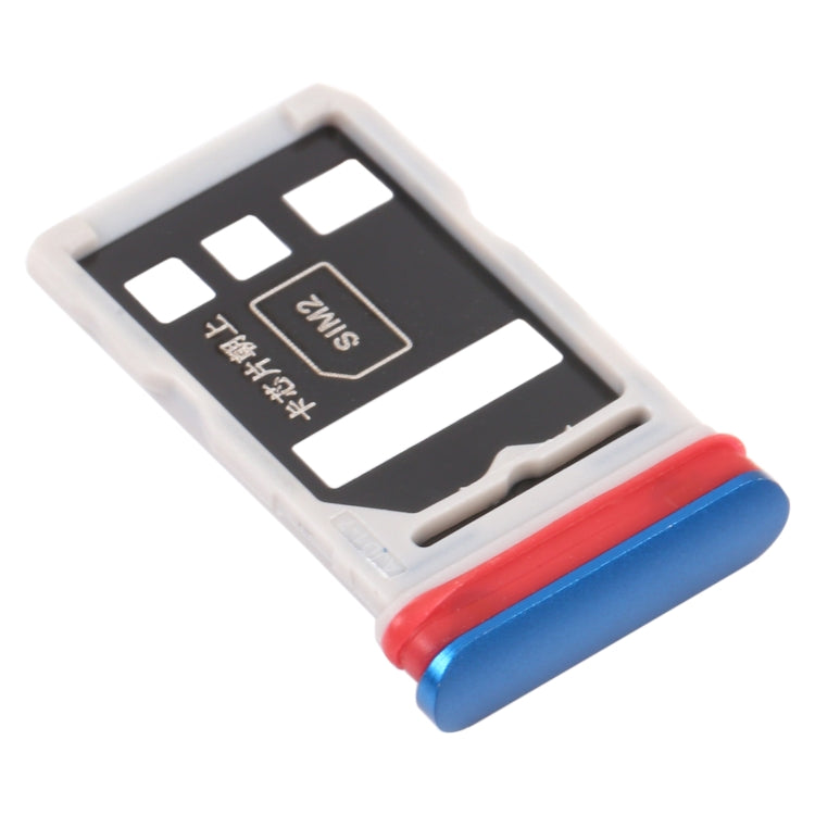 SIM Card Tray + SIM Card Tray for Huawei Nova 6 (Blue) - Card Socket by PMc TechLife | Online Shopping South Africa | PMc TechLife | Buy Now Pay Later Mobicred