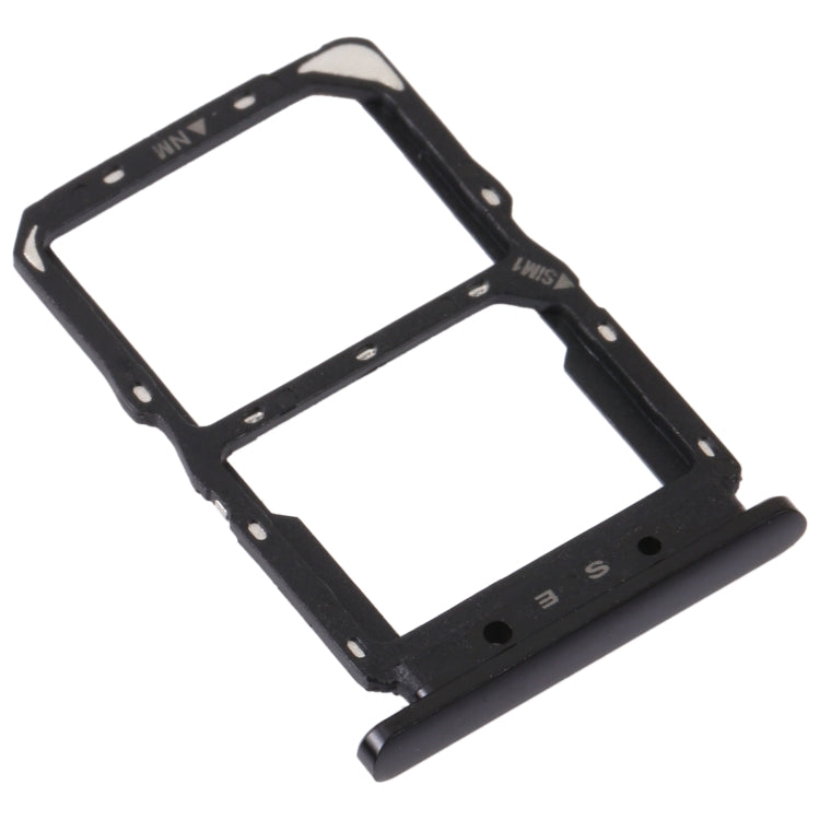 SIM Card Tray + NM Card Tray for Huawei Nova 5 Pro (Black) - Card Socket by PMc TechLife | Online Shopping South Africa | PMc TechLife | Buy Now Pay Later Mobicred