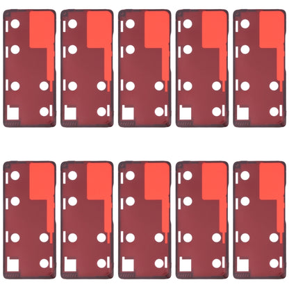 10 PCS Back Housing Cover Adhesive for Xiaomi Redmi Note 10 Pro - Adhesive Sticker by PMC Jewellery | Online Shopping South Africa | PMC Jewellery | Buy Now Pay Later Mobicred