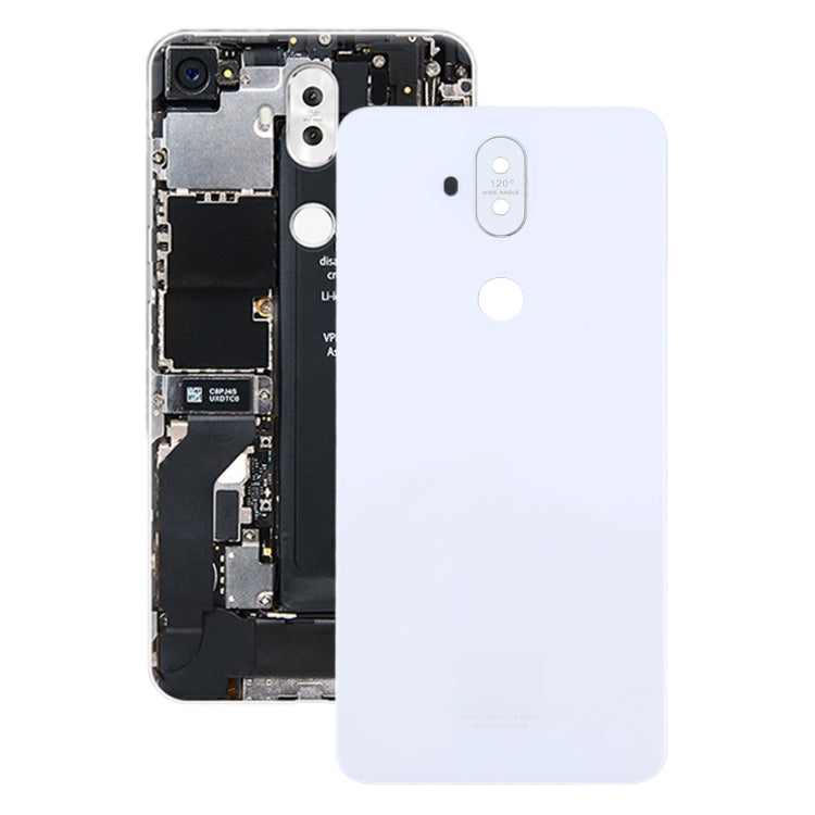 Grass Material Battery Back Cover With Camera Lens for Asus Zenfone 5 Lite ZC600KL(White) - Back Cover by PMC Jewellery | Online Shopping South Africa | PMC Jewellery | Buy Now Pay Later Mobicred
