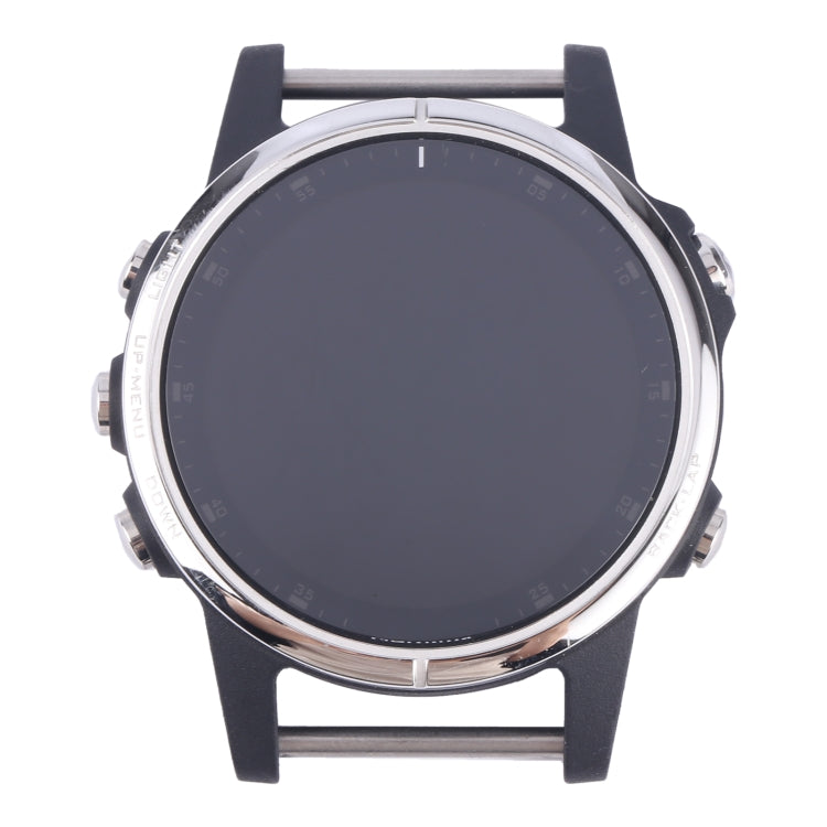 LCD Screen and Digitizer Full Assembly With Frame for Garmin Fenix 5S Plus Sapphire Version(Silver) - For Garmin by PMC Jewellery | Online Shopping South Africa | PMC Jewellery